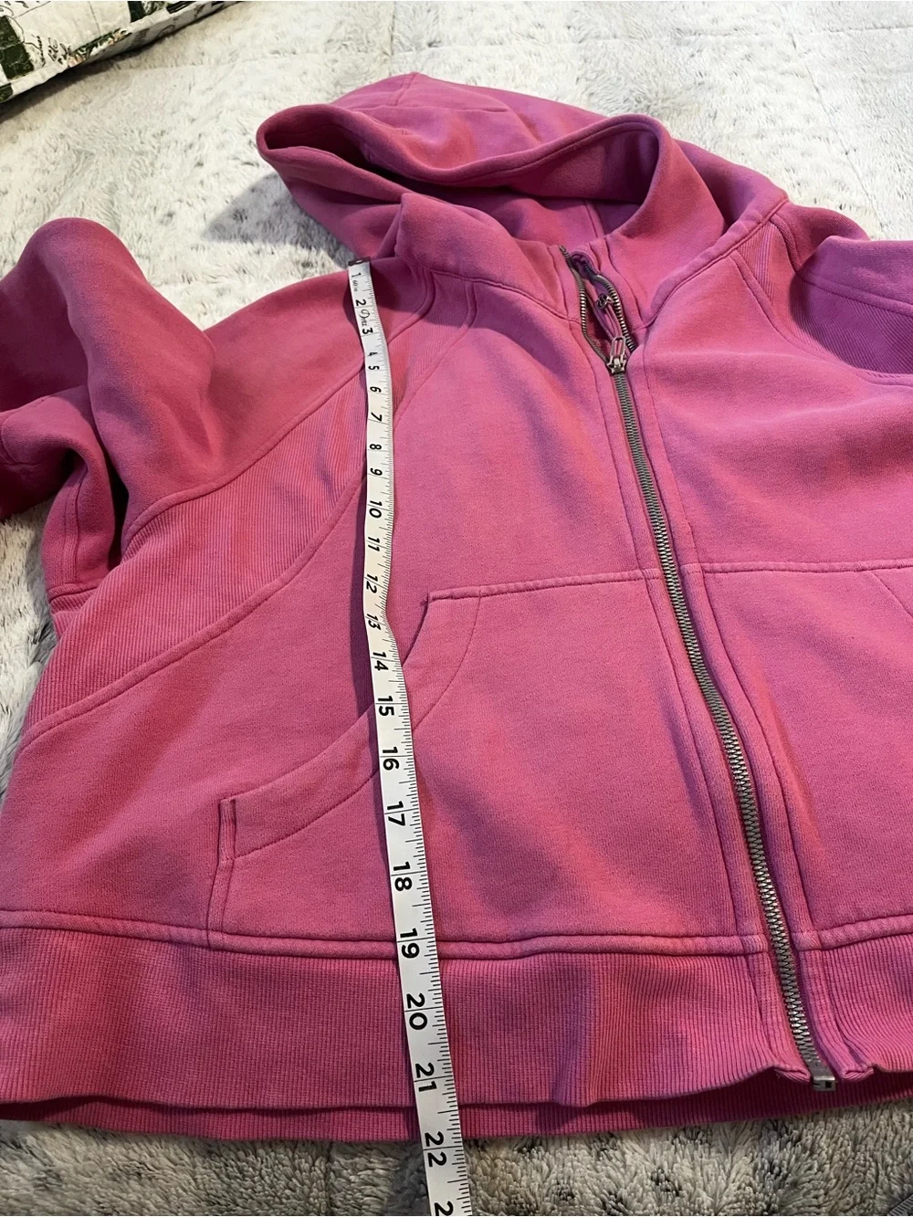Lululemon Scuba Oversized Cropped Half Zip Hoodie Women’s Size XL/XXL